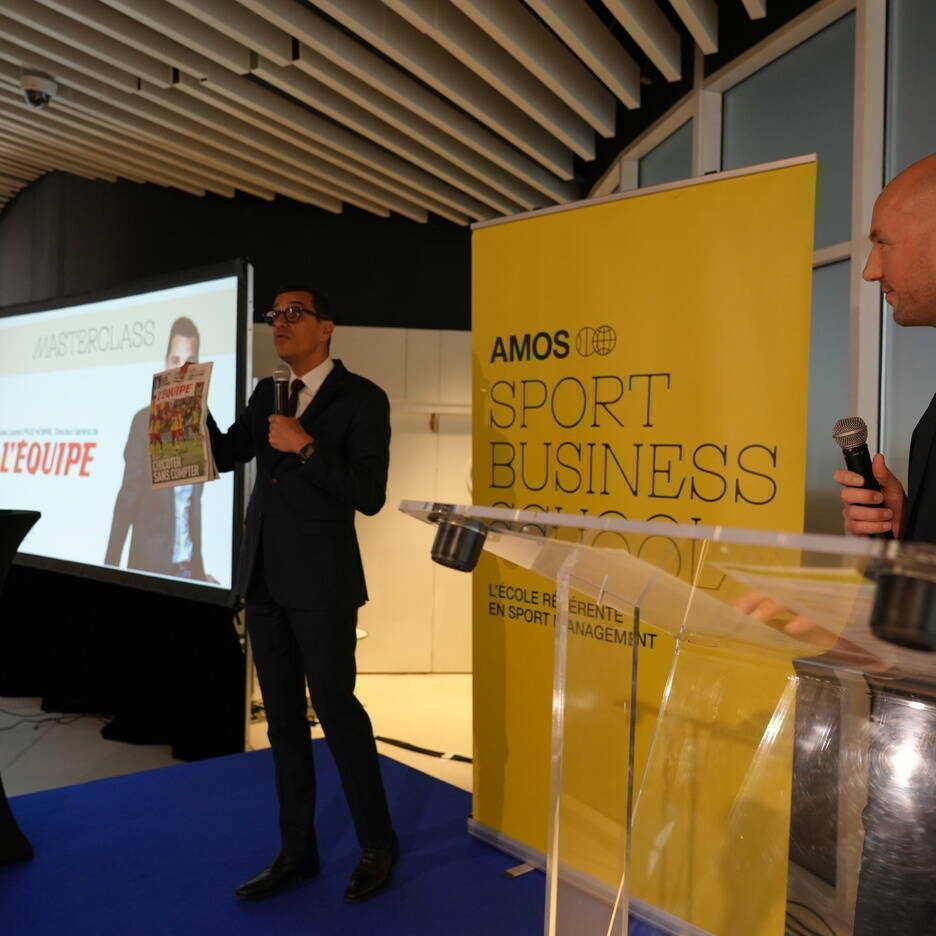 MasterClass l'Equipe Campus AMOS Paris