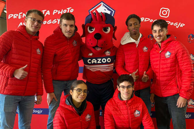 Partenariat renouvelé entre le LOSC et AMOS Lille