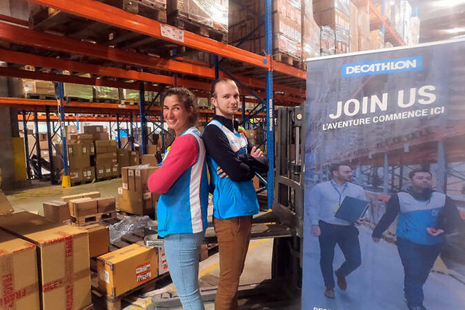 Interview alternant chez Decathlon Logistique, AMOS Marseille