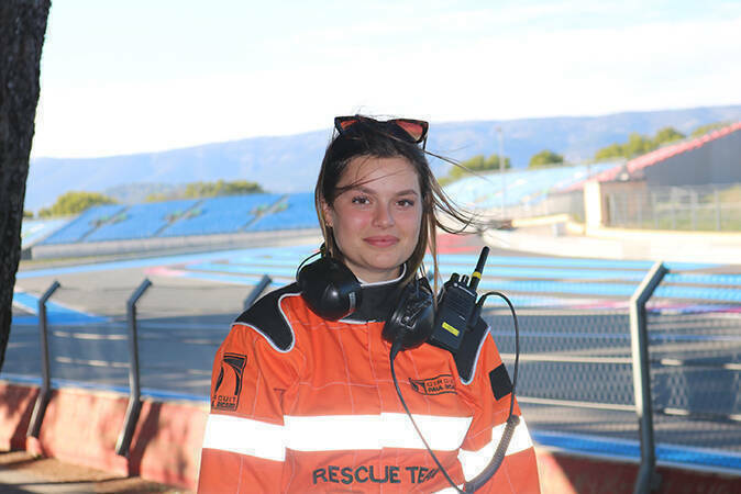Interview étudiant, Mélyne commissaire de piste, AMOS Marseille