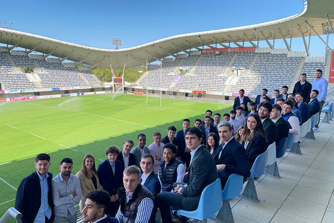 Partenariat renouvelé MHR Rugby et AMOS Montpellier