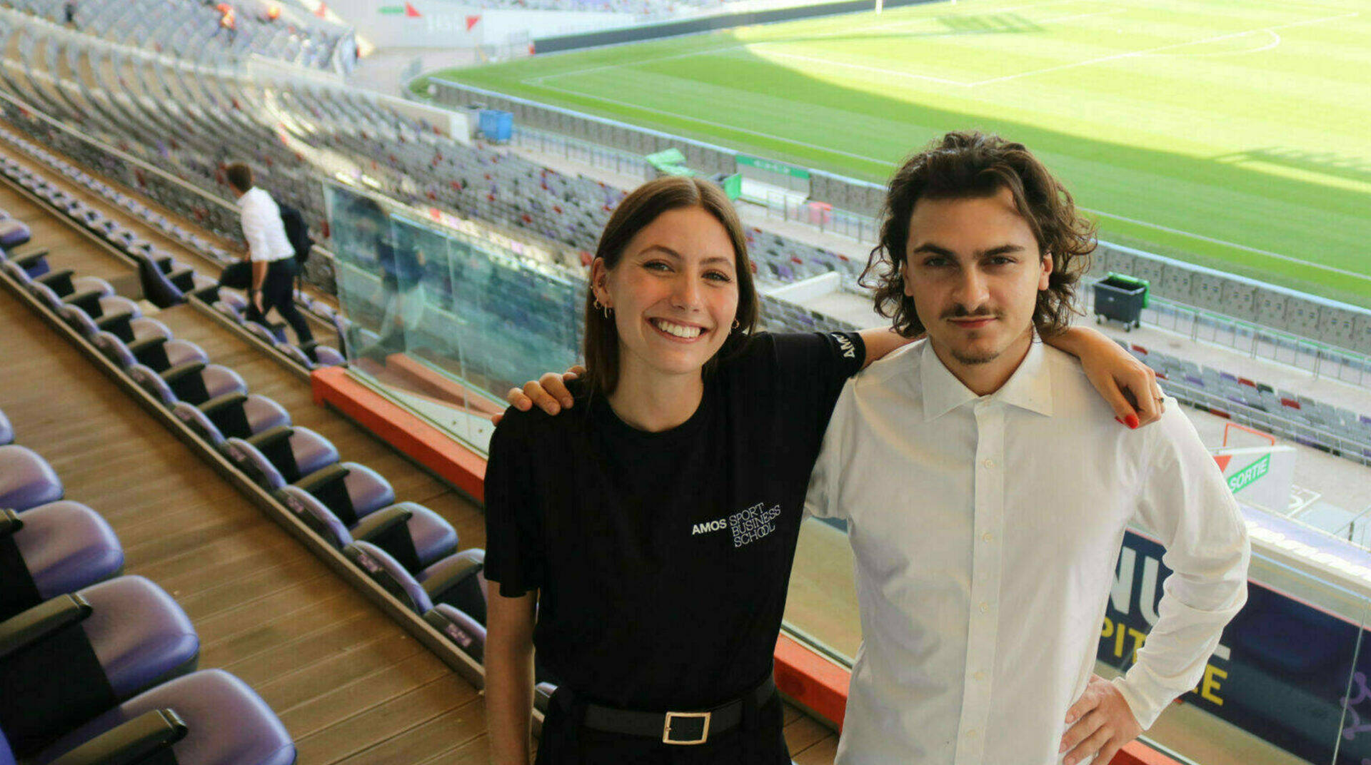 Etudiants AMOS sur le terrain