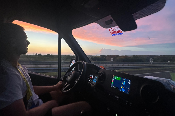 Journée type amoscien Arthur Petit Tour de France 2023