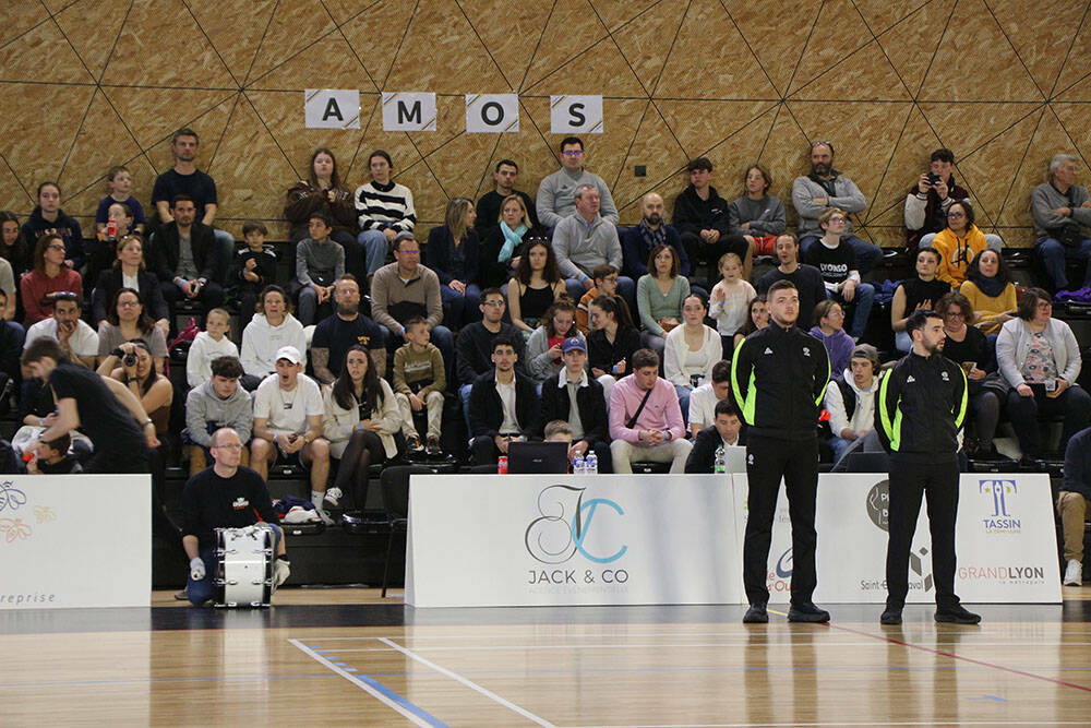 Le dernier match du Lyonso Basket aux couleurs d’AMOS Sport Business School