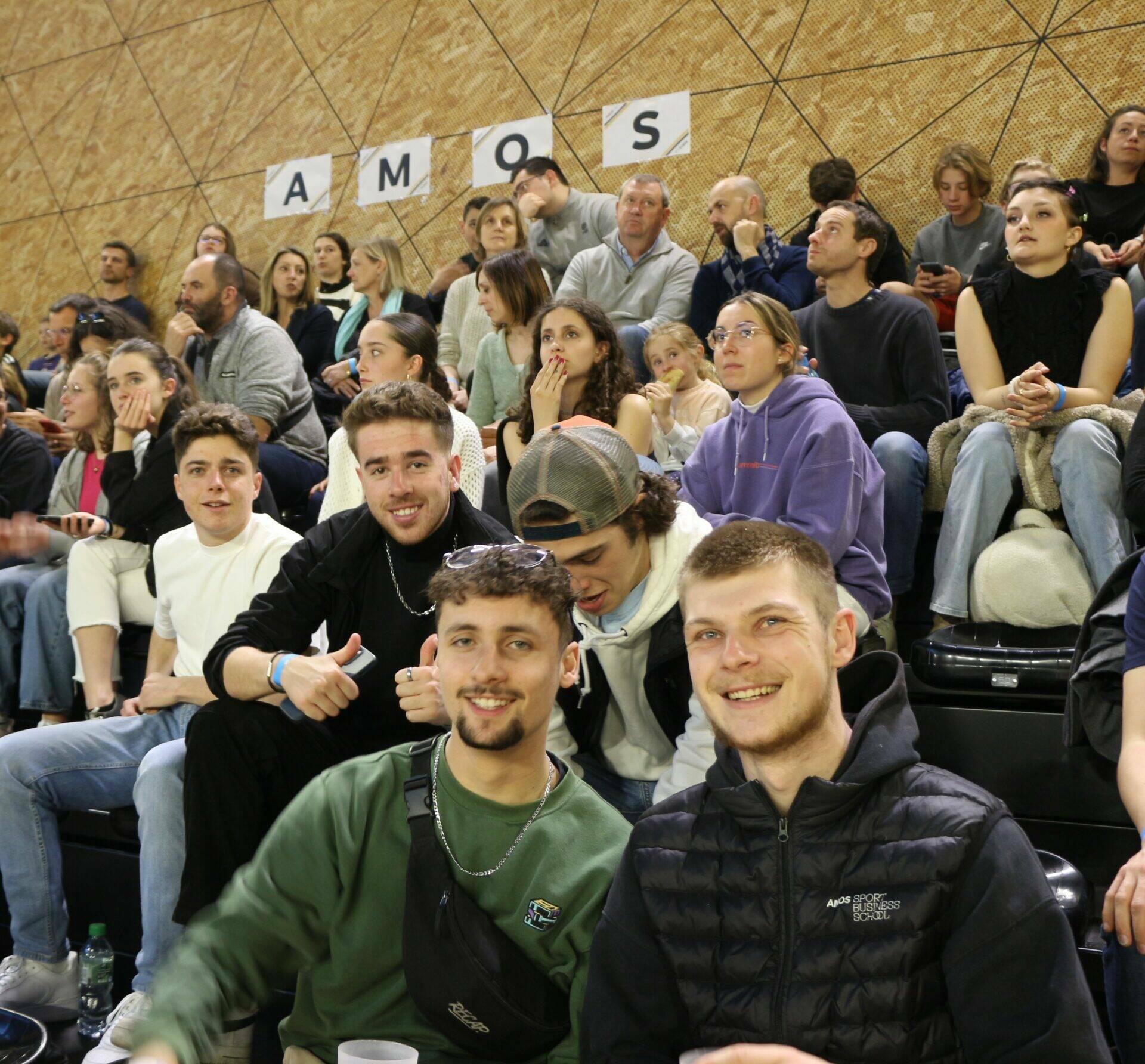 Le dernier match du LYONSO Basket aux couleurs d’AMOS Sport Business School