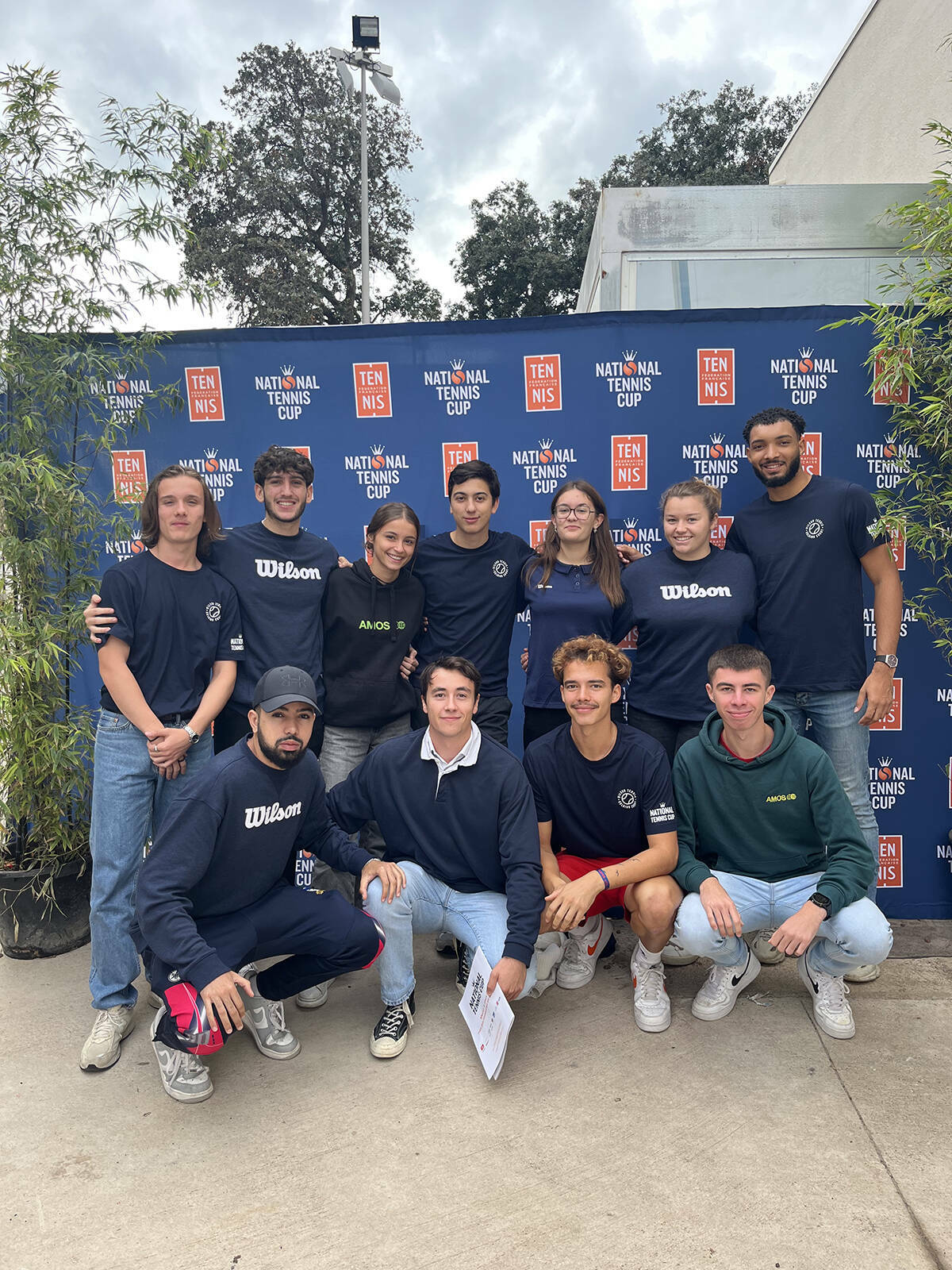 Les étudiants d'AMOS Toulouse à la National Tennis Cup