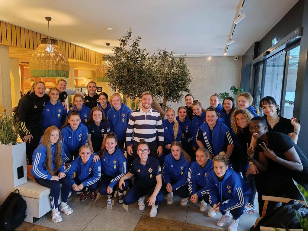 groupe de joueurs de foot