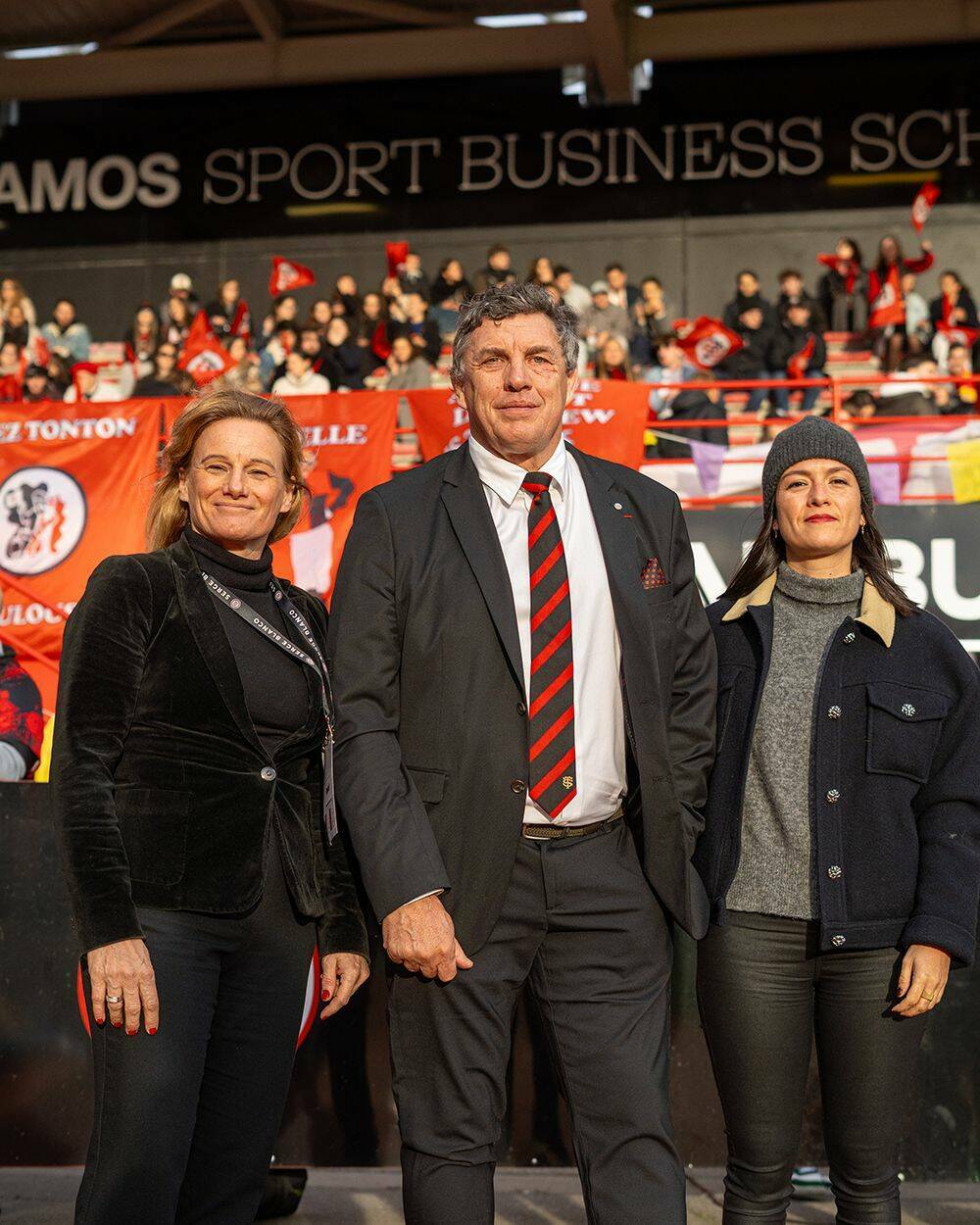 AMOS SPORT BUSINESS SCHOOL devient Fournisseur Officiel du Stade Toulousain !