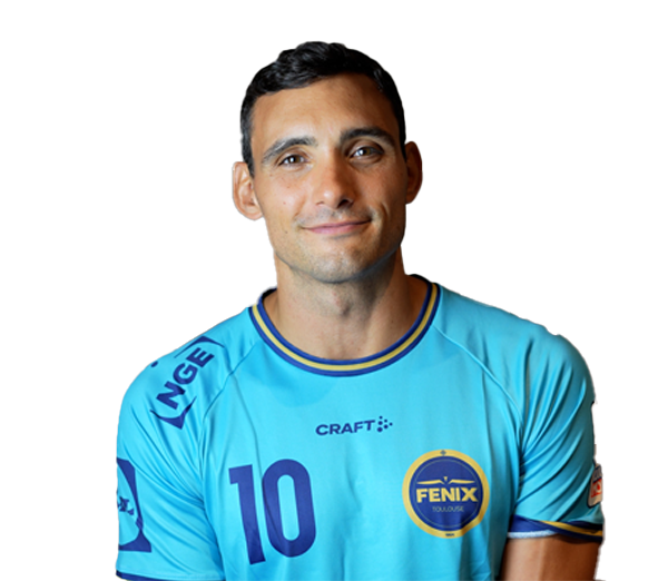 Maxime Gilbert, joueur de la Ligue Nationale de Handball