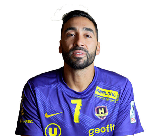 Valero Rivera, joueur de la Ligue Nationale de Handball
