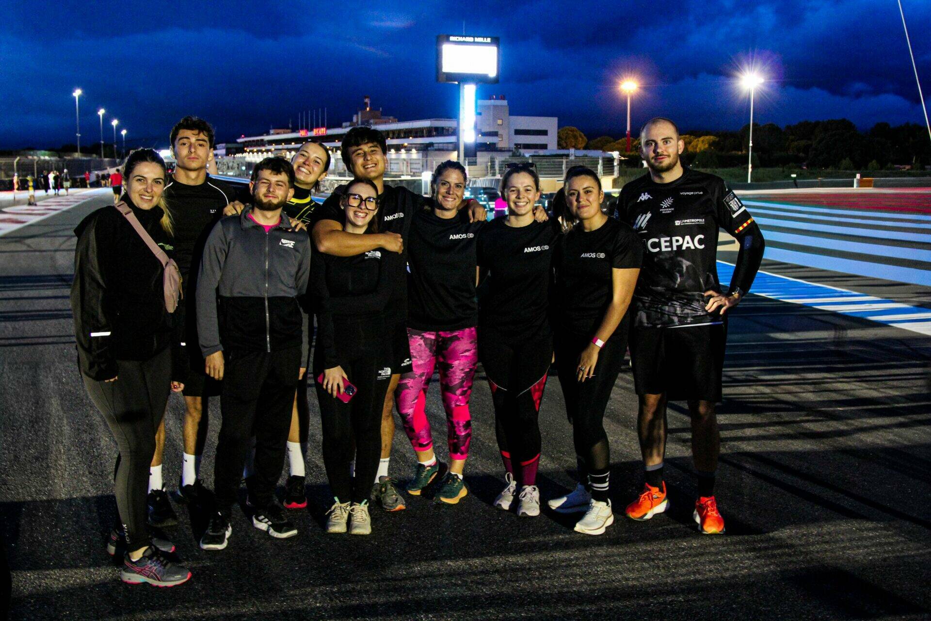 Course solidaire : AMOS Aix-Marseille au départ du Sunset Run au Circuit Paul Ricard