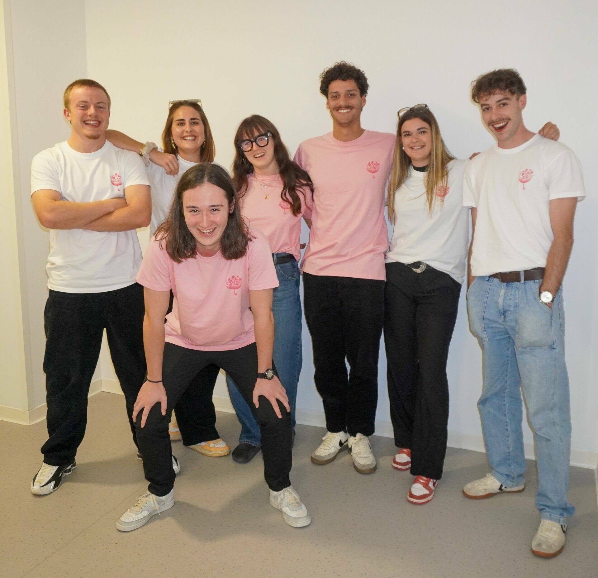 Etudiants d'AMOS Toulouse lors d'Octobre Rose 2025