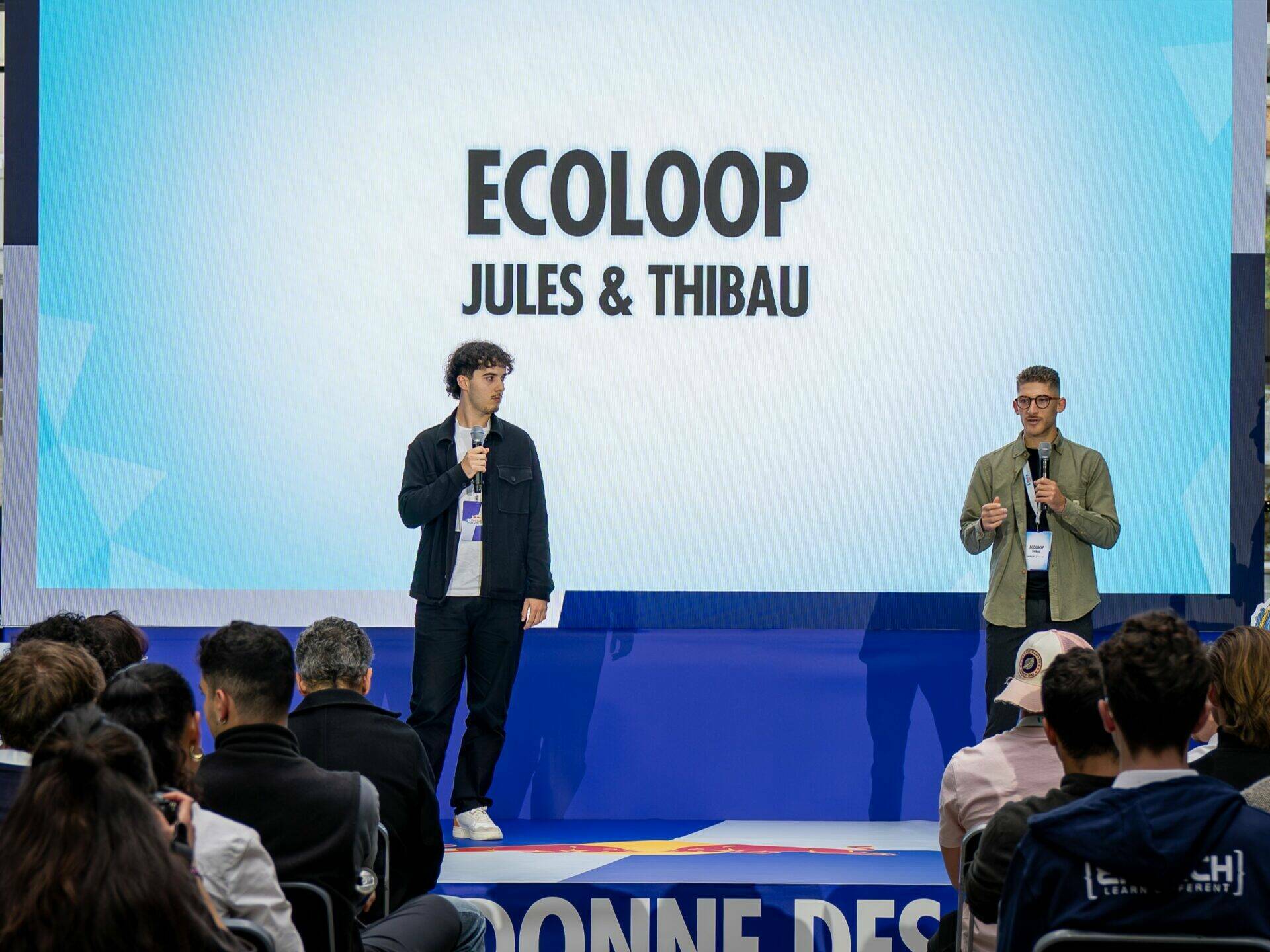 Red Bull Basement : deux étudiants d’AMOS se hissent dans le Top 10 national avec leur projet « Ecoloop » !