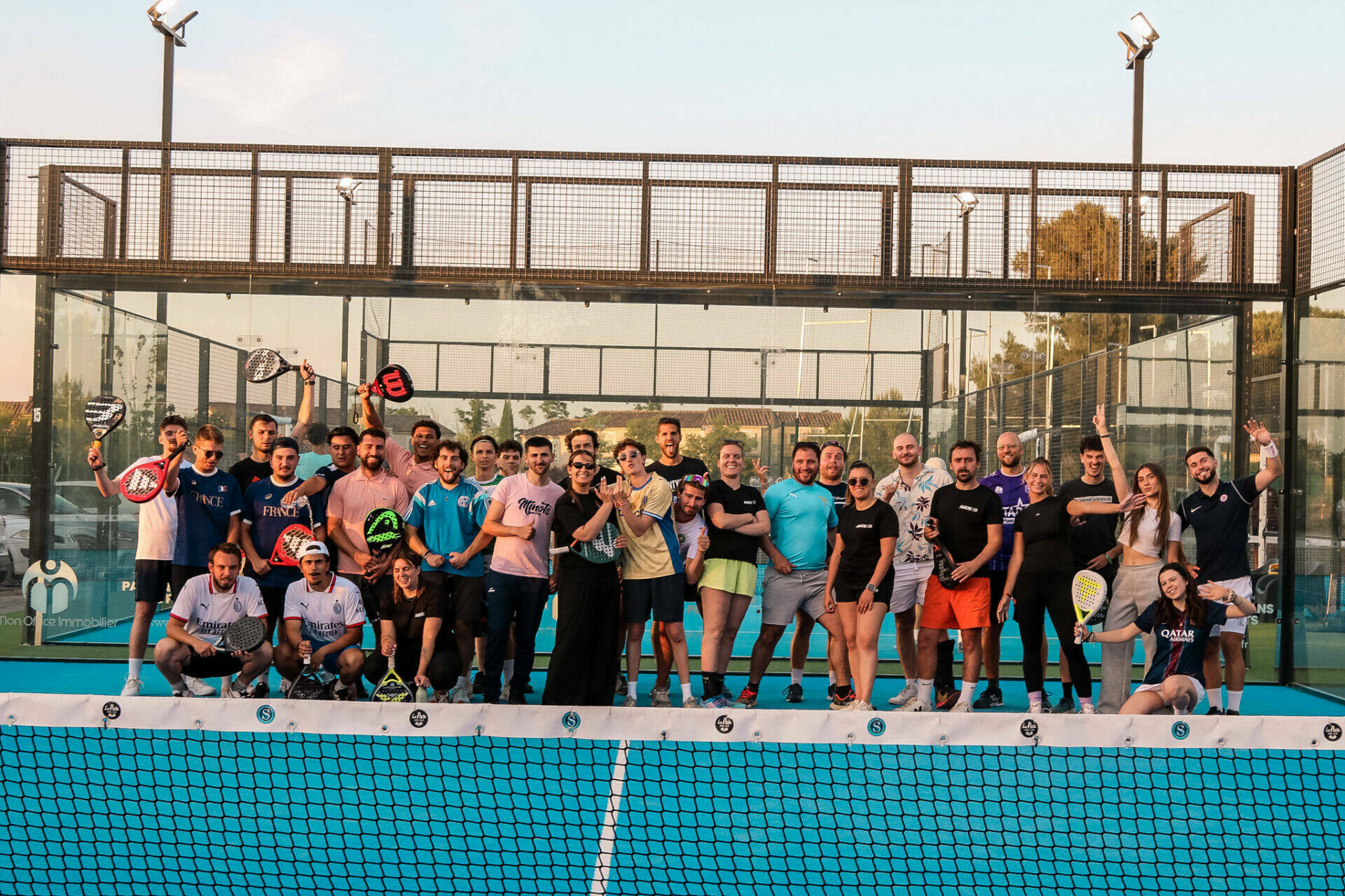 Un tournoi de padel unique au sein d’AMOS Aix-en-Provence en collaboration avec Twenty By Ten et La Pista Padel Club