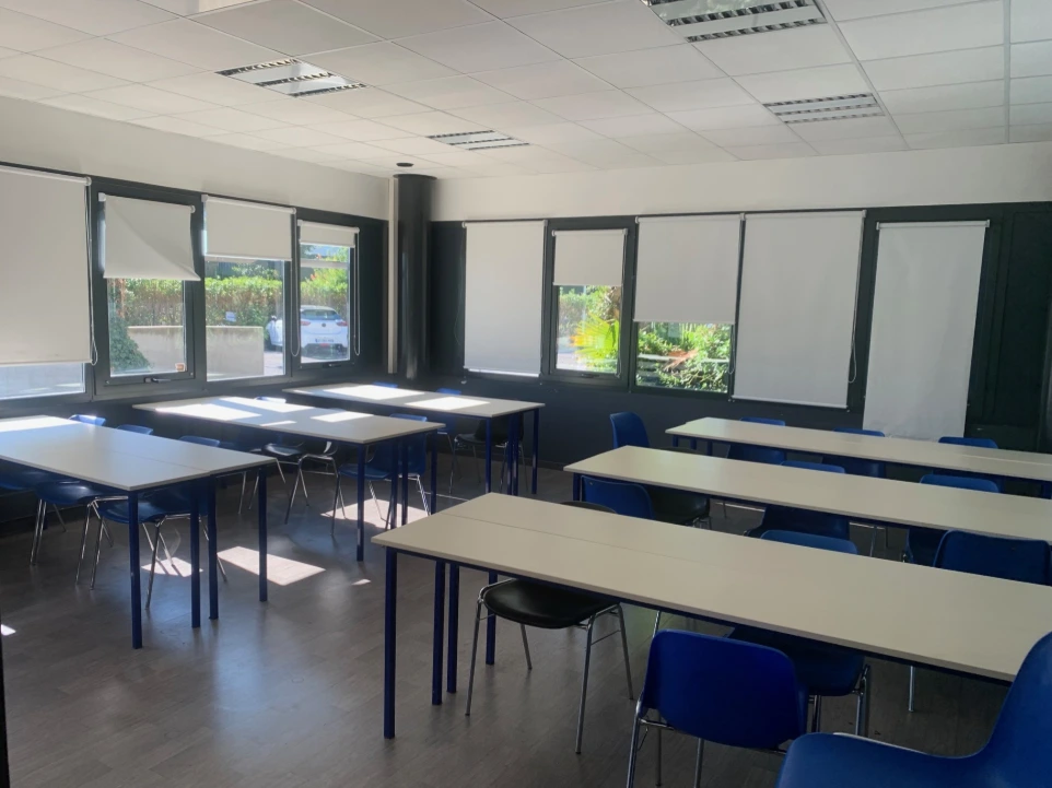 Salle de classe du campus AMOS de Montpellier