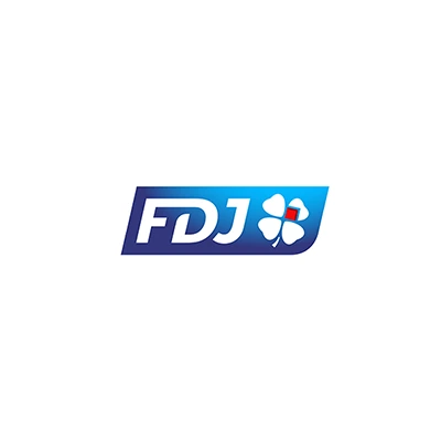 Logo de la FDJ, partenaire d'AMOS