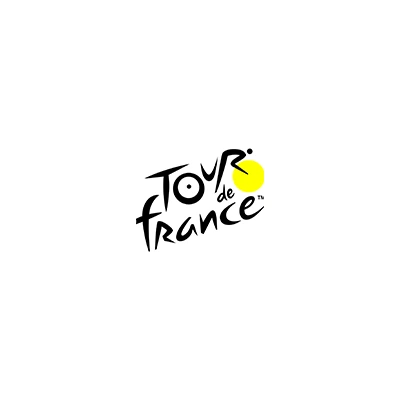 Logo du Tour de France, partenaire d'AMOS