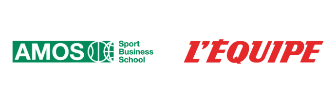 Logo du partenariat entre L'Équipe et AMOS