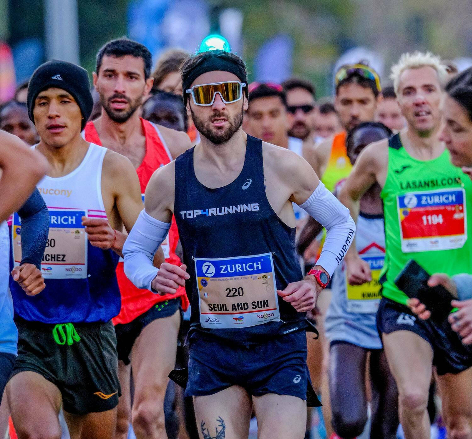 Gaëtan Cals marathon Séville AMOS Toulouse