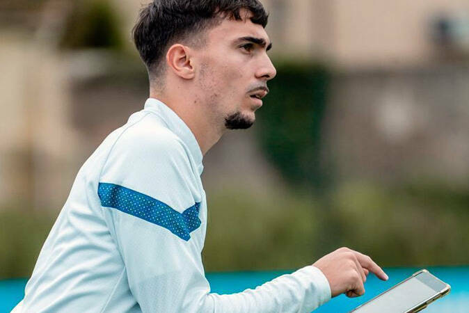 Robin Garnier analyste vidéo Olympique de Marseille AMOS