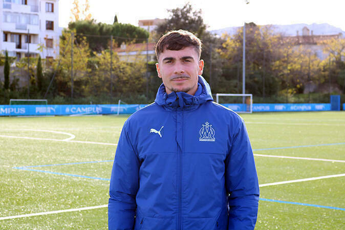Robin Garnier analyste vidéo Olympique de Marseille AMOS