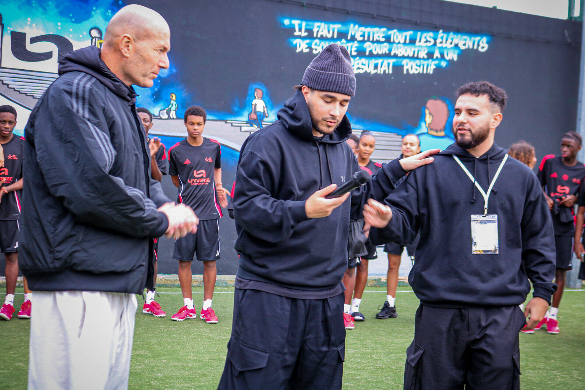 Giving back Zidane Castellane AMOS Aix-Marseille