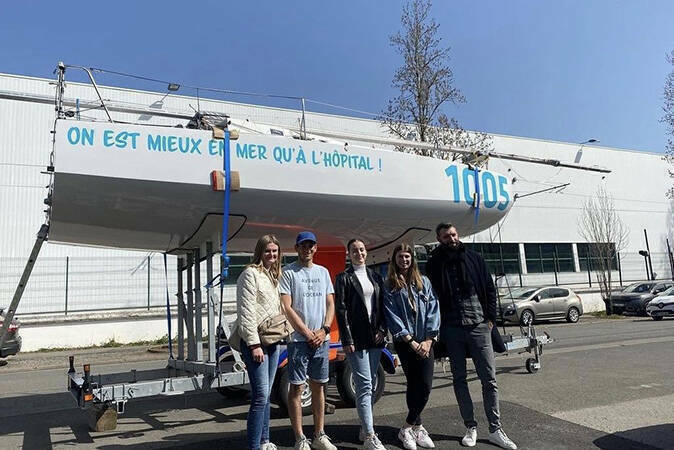 Lilian Mercier skipper AMOS Nantes