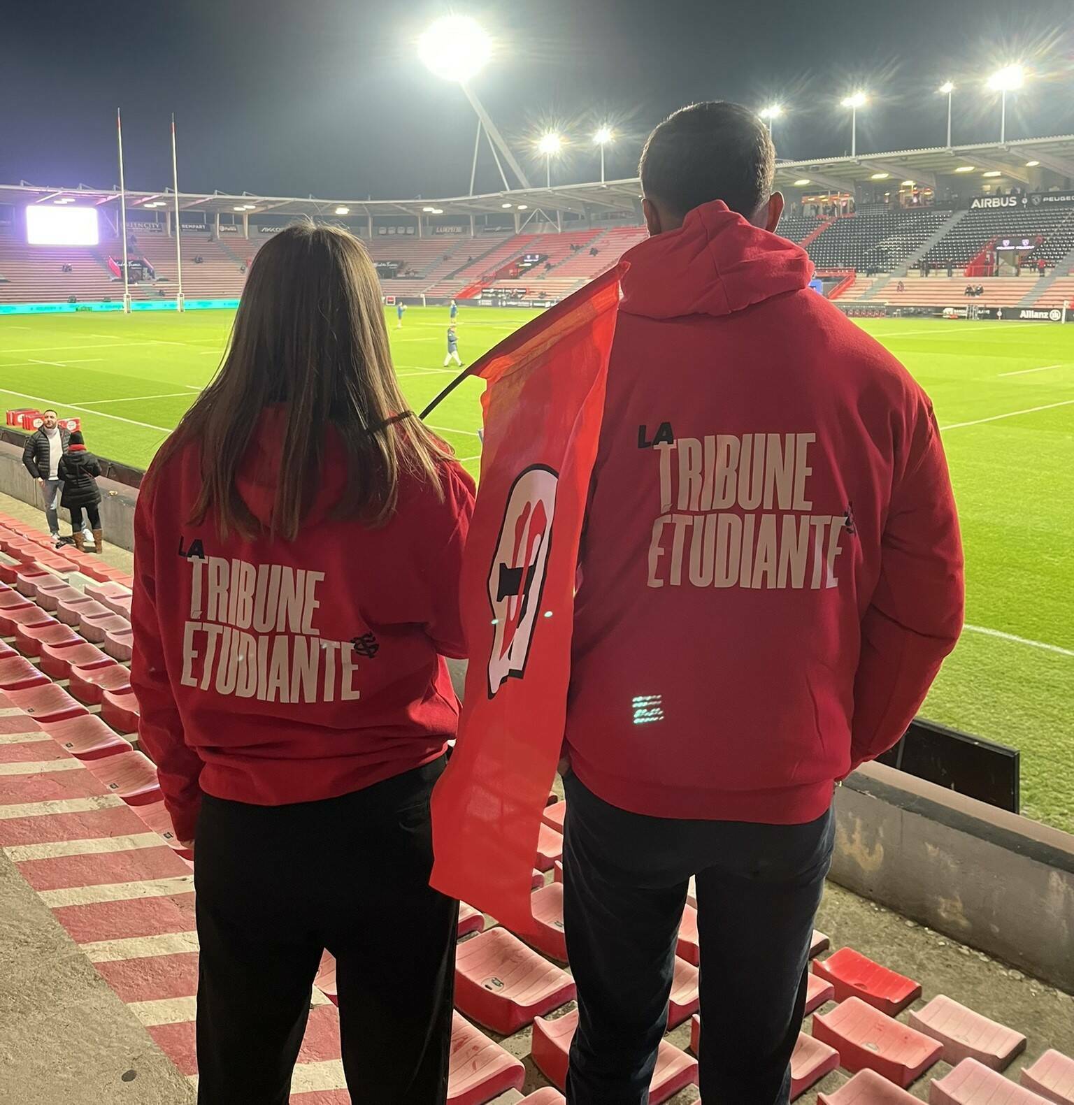 Tribune Etudiante AMOS Toulouse Stade Toulousain