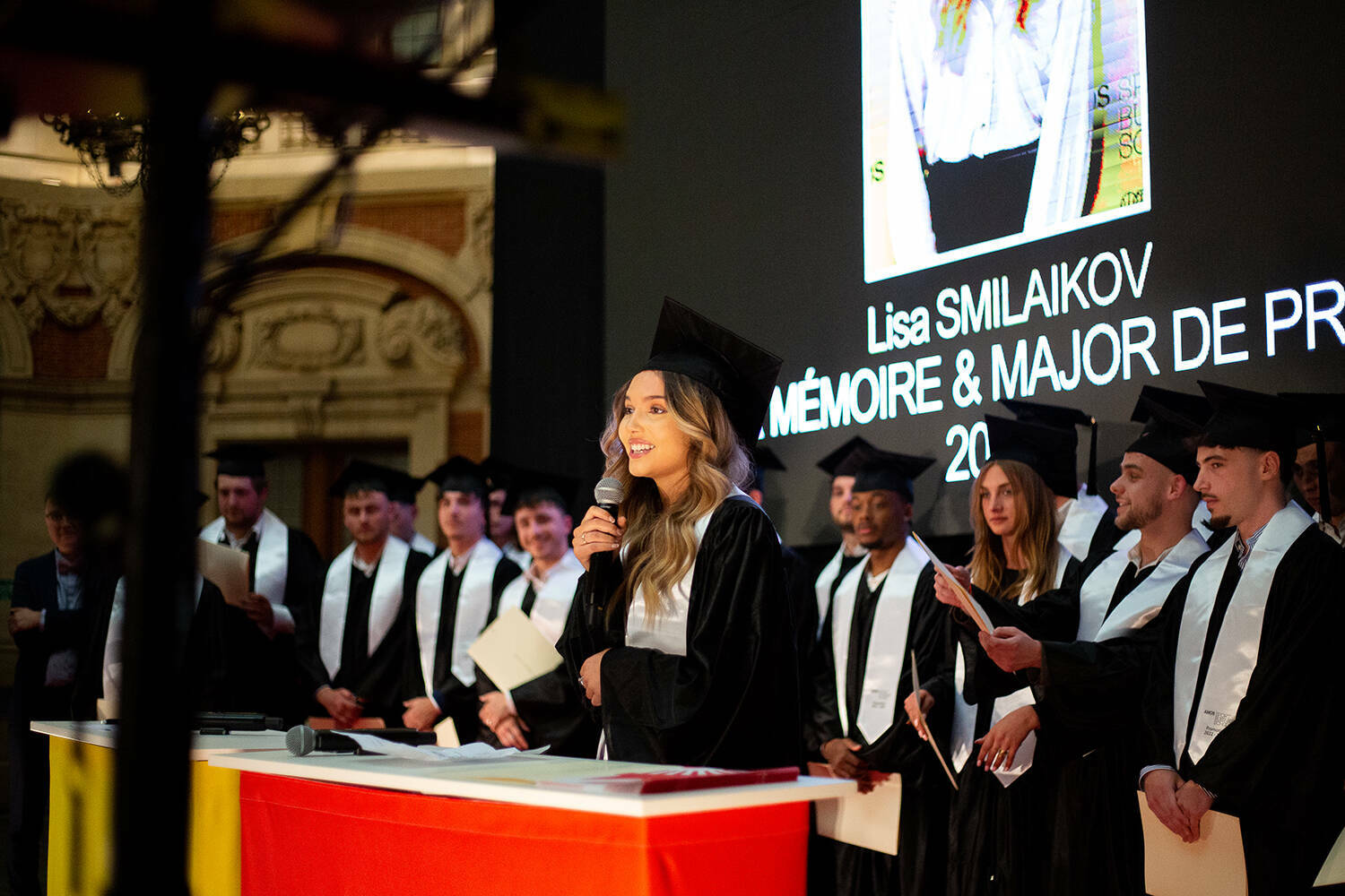 Cérémonie remise diplômes AMOS ESDAC Lille