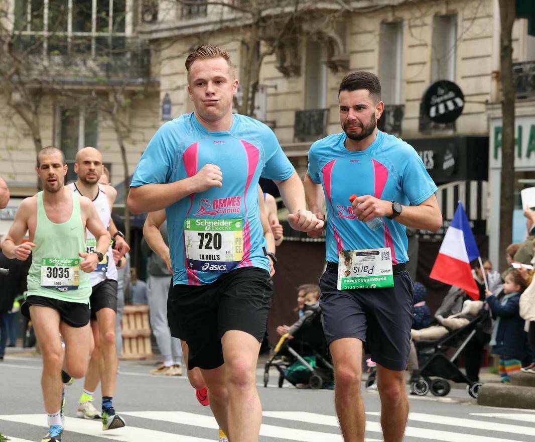 Tony Rolland marathon Paris AMOS Rennes
