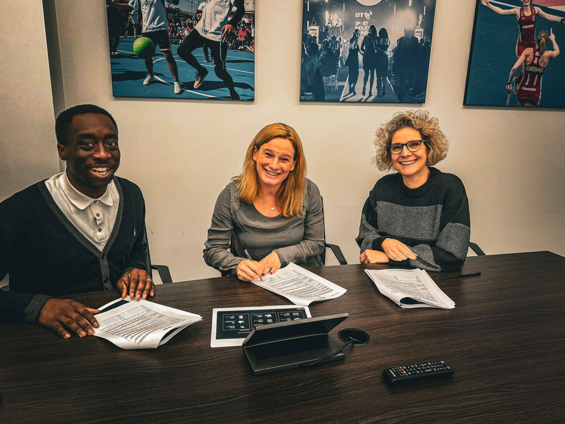Signature partenariat Sport Industry Group AMOS Londres